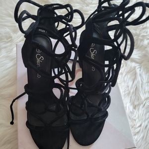 Black Gladiator Sandals
